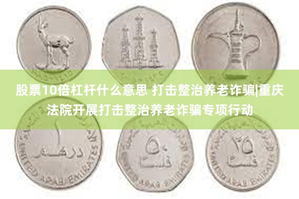 股票10倍杠杆什么意思 打击整治养老诈骗|重庆法院开展打击整治养老诈骗专项行动
