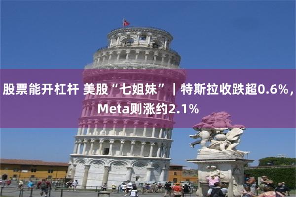 股票能开杠杆 美股“七姐妹”｜特斯拉收跌超0.6%，Meta则涨约2.1%