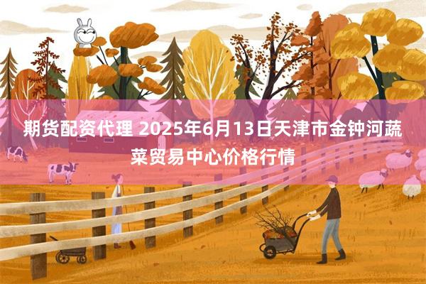 期货配资代理 2025年6月13日天津市金钟河蔬菜贸易中心价格行情