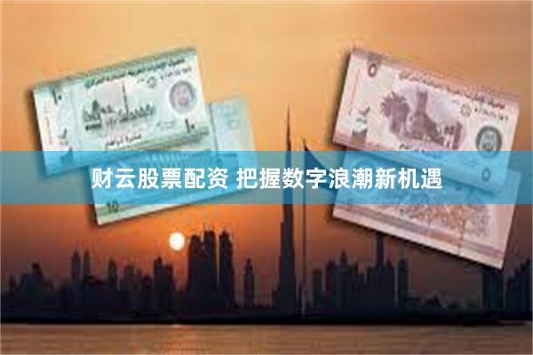 财云股票配资 把握数字浪潮新机遇